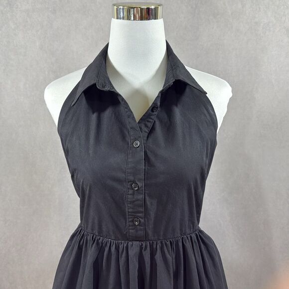 Mable Black Halter Dress - Picture 7 of 9
